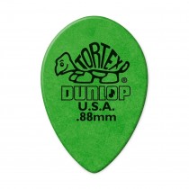 Dunlop 423P088 - Tortex Small Teardrop .88 - 12 pack plekter