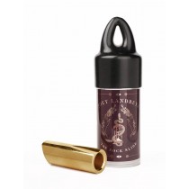 The Rock Slide polished brass Joey Landreth signature slide (inside 17.5 - length 54.0mm)