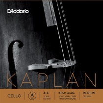 D'Addario Kaplan Solution Cello A løsstreng KS511 A 4/4 Medium