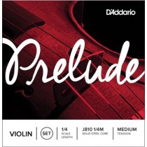 D'Addario Prelude J810 1/4M Set 1/4 Medium Tension