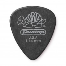 Dunlop 488R1.14 - Tortex Pitch Black 1.14 - 12 pack plekter