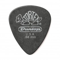 Dunlop 488R0.88 - Tortex Pitch Black .88 - 12 pack plekter