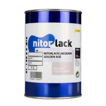 NitorLACK N260798104 - Nitrocellulose paint Golden Age clear - 1000ml can