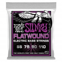 Ernie Ball EB-2811 Flatwound Cobalt Bass 55-110