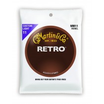 Martin Retro MM11 Custom Light - .011 Retrostrengesett til akustisk gitar