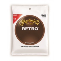 Martin Retro MM12 Custom Light - .012 Retrostrengesett til akustisk gitar