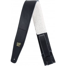 Ernie Ball EB-4137 Italian Leather Strap Black