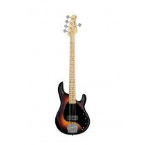 Sterling by Music Man RAY5-VSBS-M1 StingRay5 in Vintage Sunburst Satin, 5-String