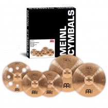 Meinl Cymbals HCSB14161820 HSC Bronze Cymbal set, 14H/16TRC/18C/20R