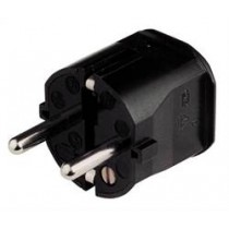 Eurolite Black plastic eletric plug