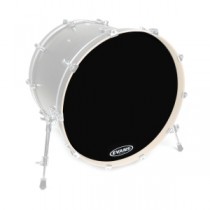 Evans EQ3 BD22RB-NP Black frontskinn til basstromme 22"