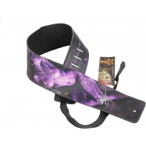 Perri's P35TJ-604 - 3.5" Tattoo Johnny, Leather with High Resolution Vinyl, Purple Woman