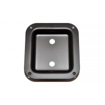ALLPARTS AH-9312-003 Black Metal Dish Speaker Cabinet Jackplate