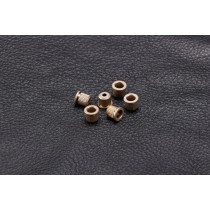 ALLPARTS AP-0087-007 Aged Chrome String Ferrules 