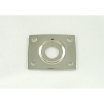 ALLPARTS AP-0637-001 Nickel Rectangular Jackplate 