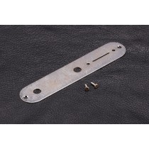 ALLPARTS AP-0650-007 Aged Chrome Control Plate 