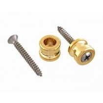 ALLPARTS AP-0683-002 Schaller Gold Strap Buttons 