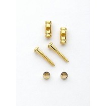 ALLPARTS AP-0727-002 Gold Barrel String Guides 