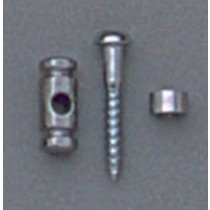 ALLPARTS AP-0727-010 Chrome Barrel String Guides 