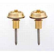 ALLPARTS AP-6583-002 Dunlop® Gold Strap Locks 
