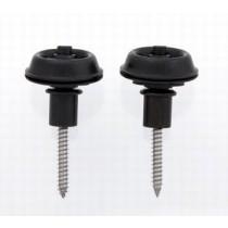 ALLPARTS AP-6583-003 Dunlop® Black Strap Locks 