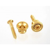 ALLPARTS AP-6695-002 Gibson Style Gold Strap Buttons 