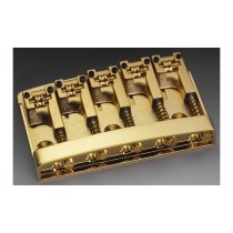 ALLPARTS BB-0322-002 Schaller Gold 5-String Bridge 