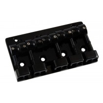 ALLPARTS BB-3465-003 5-String Bass Bridge, Black 