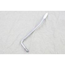 ALLPARTS BP-0271-010 Chrome 6mm Trem Arm with White Tip 