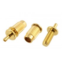 ALLPARTS BP-0392-002 Gold Adapter Studs for M8 Anchors 