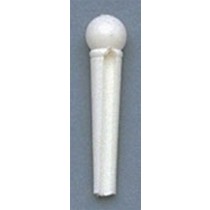 ALLPARTS BP-0676-025 White Plastic Bridge Pins 