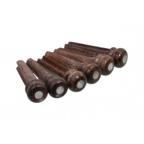 ALLPARTS BP-0855-0R0 Rosewood Bridge Pins 