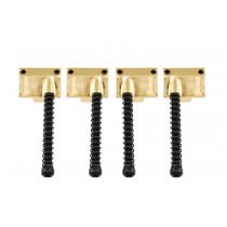 ALLPARTS BP-2070-002 Set of 4 Saddles for Omega and Badass Bass Bridge 