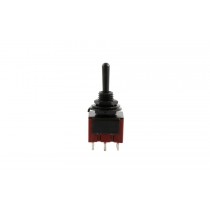 ALLPARTS EP-4180-003 Black On On On Round Bat Mini Switch 