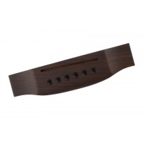 ALLPARTS GB-0850-LRF Left-Handed Rosewood Acoustic Bridge