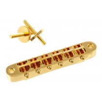 ALLPARTS GB-2540-002 Gotoh Gold Nashville Tunematic Bridge 