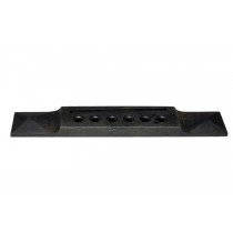 ALLPARTS GB-2850-0E0 Acoustic Ebony Pyramid Bridge 