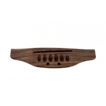 ALLPARTS GB-2866-0R0 Acoustic Top Loading Bridge Rosewood - CITES 