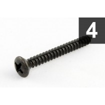 ALLPARTS GS-0003-002 Pack of 4 Gold Strap Button Screws 