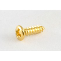 ALLPARTS GS-0050-002 Pack of 20 Gold Gibson Size Pickguard Screws 