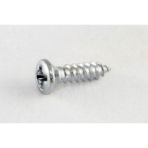 ALLPARTS GS-0050-010 Pack of 20 Chrome Gibson Size Pickguard Screws 