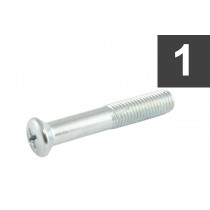 ALLPARTS GS-3305-001 One Machine Bolt for Neckplates 