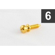 ALLPARTS GS-3370-002 Pack of 6 Gold Intonation Screws 