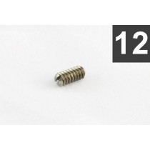 ALLPARTS GS-3374-005 Pack of 12 Guitar Bridge Height Screws 