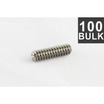 ALLPARTS GS-3377-B05 Bulk Pack of 100 Tele and Bass Bridge Height Screws 