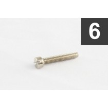 ALLPARTS GS-5453-001 Pack of 6 Nickel Humbucker Pole Piece Screws 