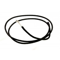 ALLPARTS GW-0820-B23 Bulk Roll of Black Cloth Wire 