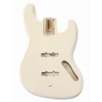 ALLPARTS JBF-OW Olympic White Finished Replacement Body for Jazz Bass 