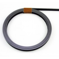 ALLPARTS LT-1436-033 Black White Black Binding .06 inch 