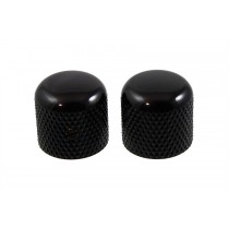 ALLPARTS MK-0910-003 Black Dome Knobs 